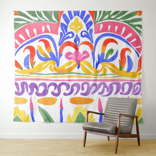 ルーマ伝統的ニアデコール タペストリー (インサイチュ(横))