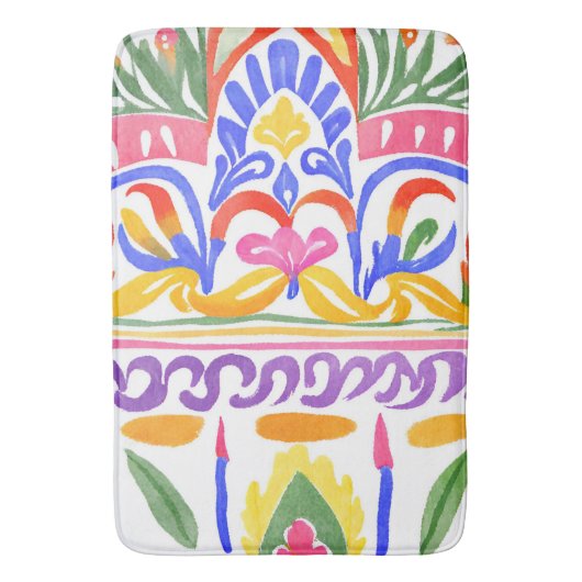 ルーマ伝統的ニアデコール バスマット (正面縦)