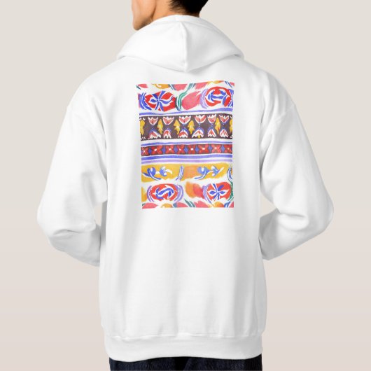 ルーマ伝統的ニアデコール パーカ (裏面)