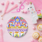 ルーマ伝統的ニアデコール ペーパープレート (パーティー)