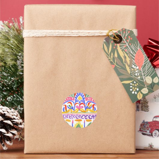 ルーマ伝統的ニアデコール ラウンドシール (クリスマス)