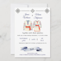 ルーマ素朴ニ結婚アの伝統的フォークコスチューム