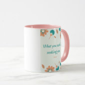 ルーミシーキング引用文 マグカップ (正面右)