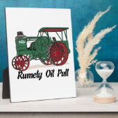 ルーミー油プルトラクター フォトプラーク (側面)