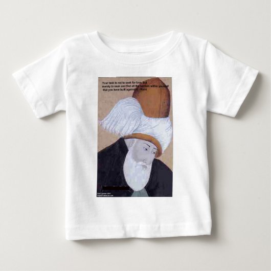 ルーミー「愛の障害」Tシャツ ギフト カード ベビーTシャツ (正面)