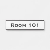 ルームナンバードアサインホテルオフィス建物 サインプレート (正面)