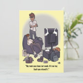 ルームフラットカードのクリーニング カード (スタンド正面)