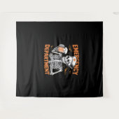 ルーム2サイド緊急部ハロウィーンナース タペストリー (正面(横))