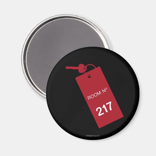 ルーム217鍵 マグネット (正面/裏面)