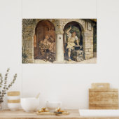 ルーラの鍛冶屋、c.1854 ポスター (キッチン)