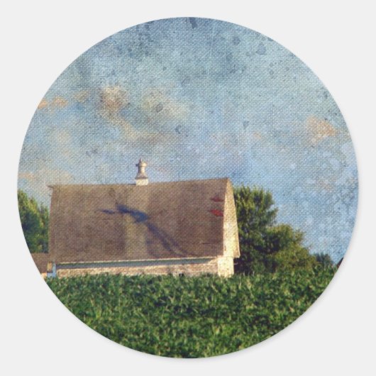 ルーラルアイオワバーン4 ラウンドシール (正面)