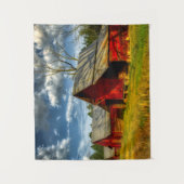 ルーラルアメリカレッドバーン タペストリー (正面)