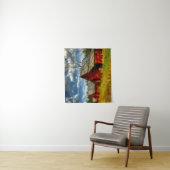 ルーラルアメリカレッドバーン タペストリー (インサイチュ)