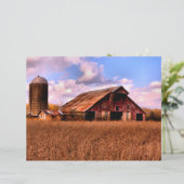 ルーラルアメリカンバーンシーンスクラップブック紙 (スタンド正面)