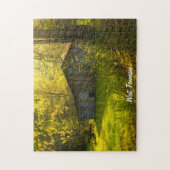 ルーラルテネシー春モーニングライト写真 ジグソーパズル (縦)