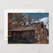 ルーラルファームキャビンまたはオールドバーン ポストカード (正面/裏面)