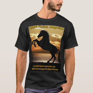 ルーラルフィクション雑誌(日没の飼育馬) Tシャツ