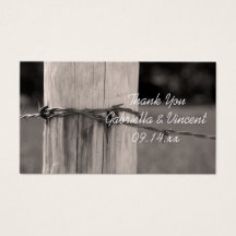 ルーラルフェンスポストカントリーランチ結婚式の引き出物ラベル