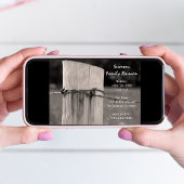 ルーラルフェンスポストファミリー懇親会バーンパーティー 招待状