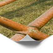 ルーラルヘイフィールドプリント ポスター (角)