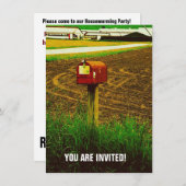 ルーラルルートメールボックス 招待状 (正面/裏面)