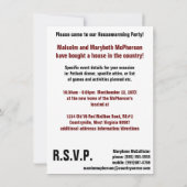 ルーラルルートメールボックス 招待状 (裏面)