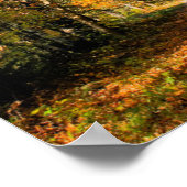 ルーラルロードオータムカラーズニューハンプシャー ポスター (角)