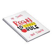 ルーラーとAppleのルールを作成する準備ができている ノートブック (右側)