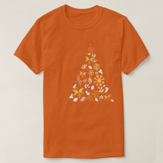 ルーリークリスマスツリー Tシャツ (デザイン正面)