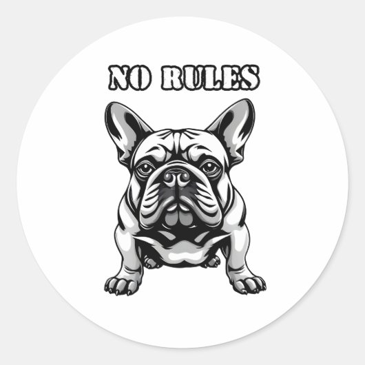 ルールなし ラウンドシール (正面)