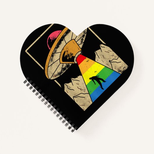 ルールなしLGBTプライドGenderqueer Copy ノートブック (正面)