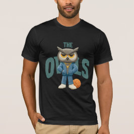 ルールのあるフクロウ Tシャツ