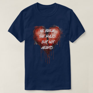 "ルールは破るけど心は傷つけない" zippo ライター tシャツ