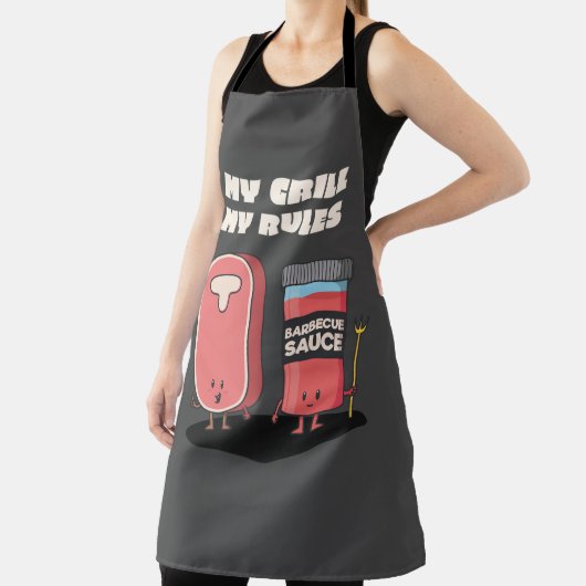 ルールをグリル エプロン (インサイチュ)