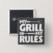 ルールをグリル 缶バッジ (正面&裏面)