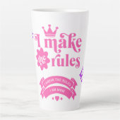 ルールを作る – ママ | カフェラテマグ (正面)