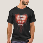 ルールを破るスウェットシャツ Tシャツ (正面)