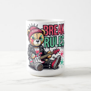 ルールを破る テディベア コーヒーマグカップ