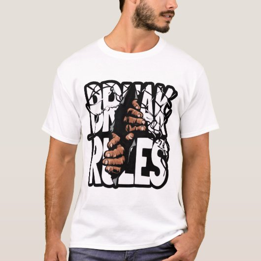 ルールを破るTシャツ Tシャツ (正面)