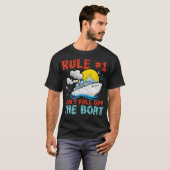 ルールナンバー1 船から落ちないで Cruise Ship Tシャツ (正面フル)