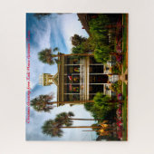 ルールハウスガルベストン。クリスマスの挨拶 ジグソーパズル (縦)