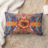 ルールブリタニアエレガントユニオンジャックファンタジー ランバークッション (ブランケット)