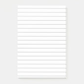 ルール付きラインPOST-ITノート ポストイット (正面)