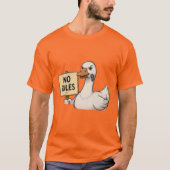 ルール無用デザイン | 大胆な反逆者スタイル Tシャツ (正面)