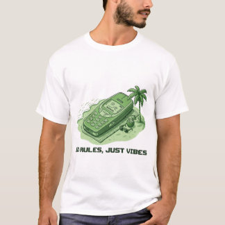 ルール無視、ただのヴィブスTシャツ Tシャツ
