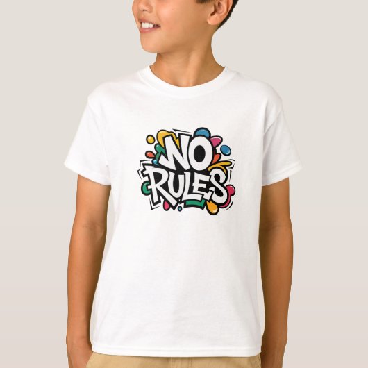 ルール違反なし Tシャツ (正面)