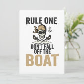ルール1：船から落ちるな 面白い 招待状 (スタンド正面)