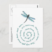 ルール3 – 魔女の法則 – ウィッカ信者リード ポストカード (正面/裏面)