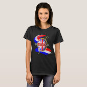 ルールBritannia Union Jack British Themed Graphic Tシャツ (正面フル)