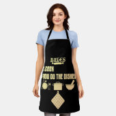 ルールI調理師料理を行う エプロン (着用した状態)